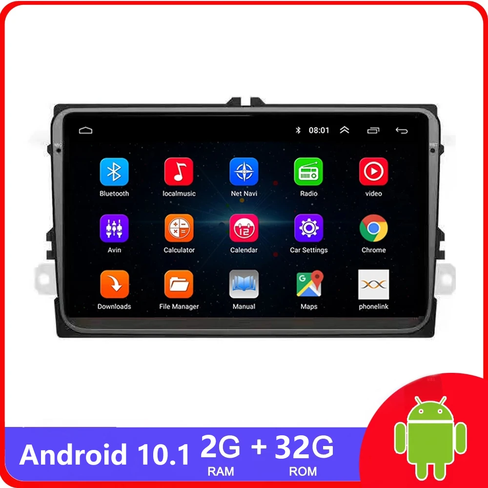 

Car Stereo for VW polo golf passat Skoda Octavia Screen Car Multimedia player Android 11 Car GPS Navigation Player Car Radio