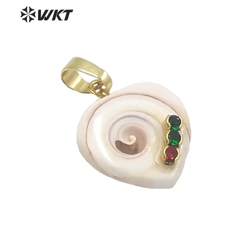 

Подвески в форме сердца, С Вырезанным кубическим цирконием, для серег и ожерелья, WT-JP224