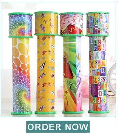 Children's Educational Colorful Toys Handmade Diy Science Paper Magic Kaleidoscope Toddler Toys Educational Toys for Children
