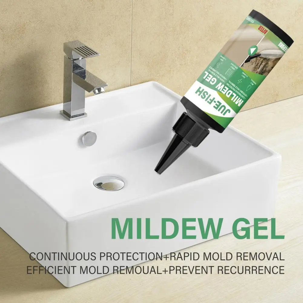 

Easy to Control Cream Mold Remover Household Cleaning Cream Gel for Bathroom