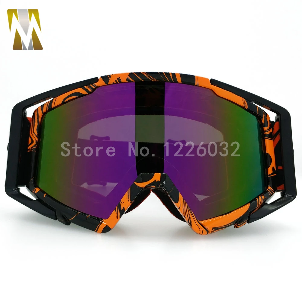 Модные стильные очки для мотокросса пылезащитные байкерские мотоциклетные