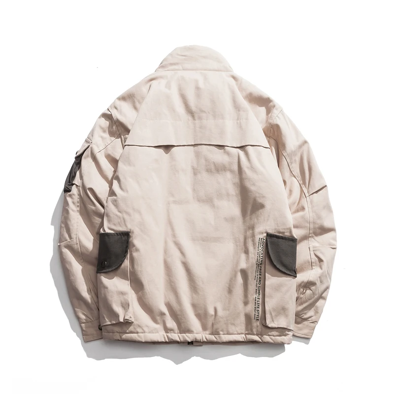 Новинка 2019 зимние мужские куртки утепленные парки Мужское пальто уличная одежда