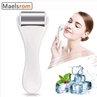 facial ice roller massage tool skin lift tighten pain relief reduced puffiness face eye skin care product stainless steel roller