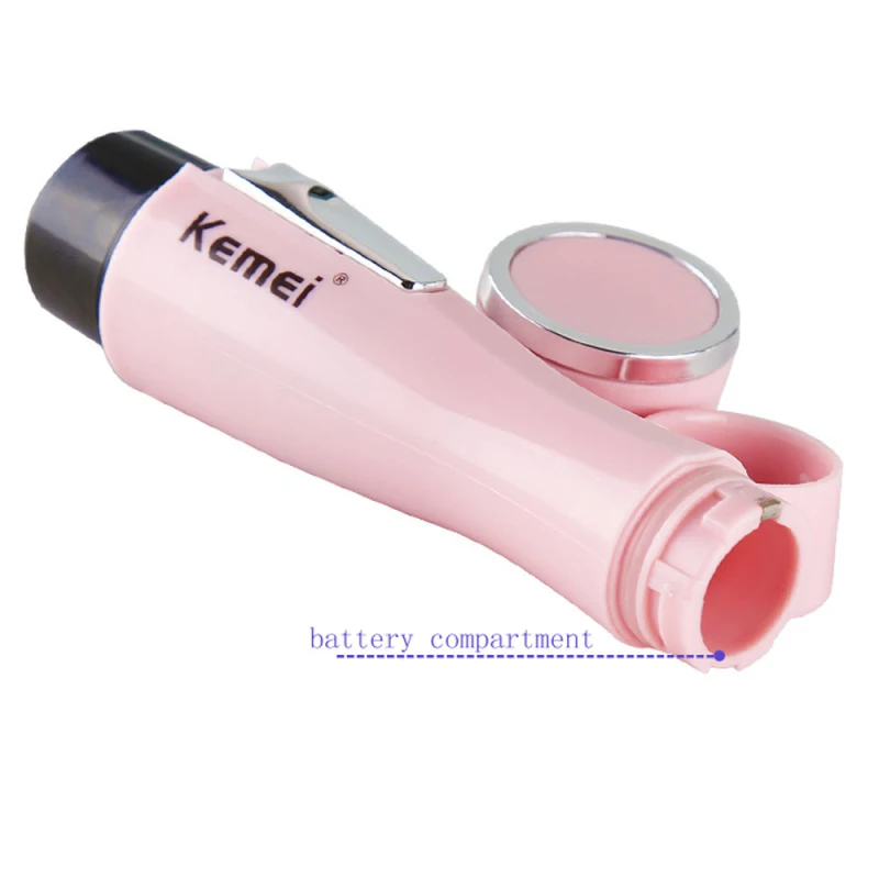 Женский эпилятор Kemei с сухим аккумулятором Женская бритва для тела острый