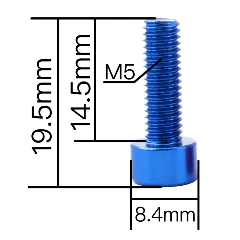 Винты для бутылок велосипедов винты из алюминиевого сплава ремонта 2 шт./компл. |