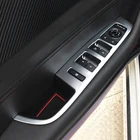 Для Hyundai Sonata LF 2015 2016 2017 хром Внутренняя дверь окно переключатель панель подлокотник крышка рамка молдинг украшение окружающая