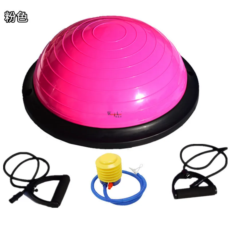 

Yoga Ball Fitness Balls Sports Pilates Birthing Fitball Exercise Training Workout Massage Ball Gym ball 45cm With Pump