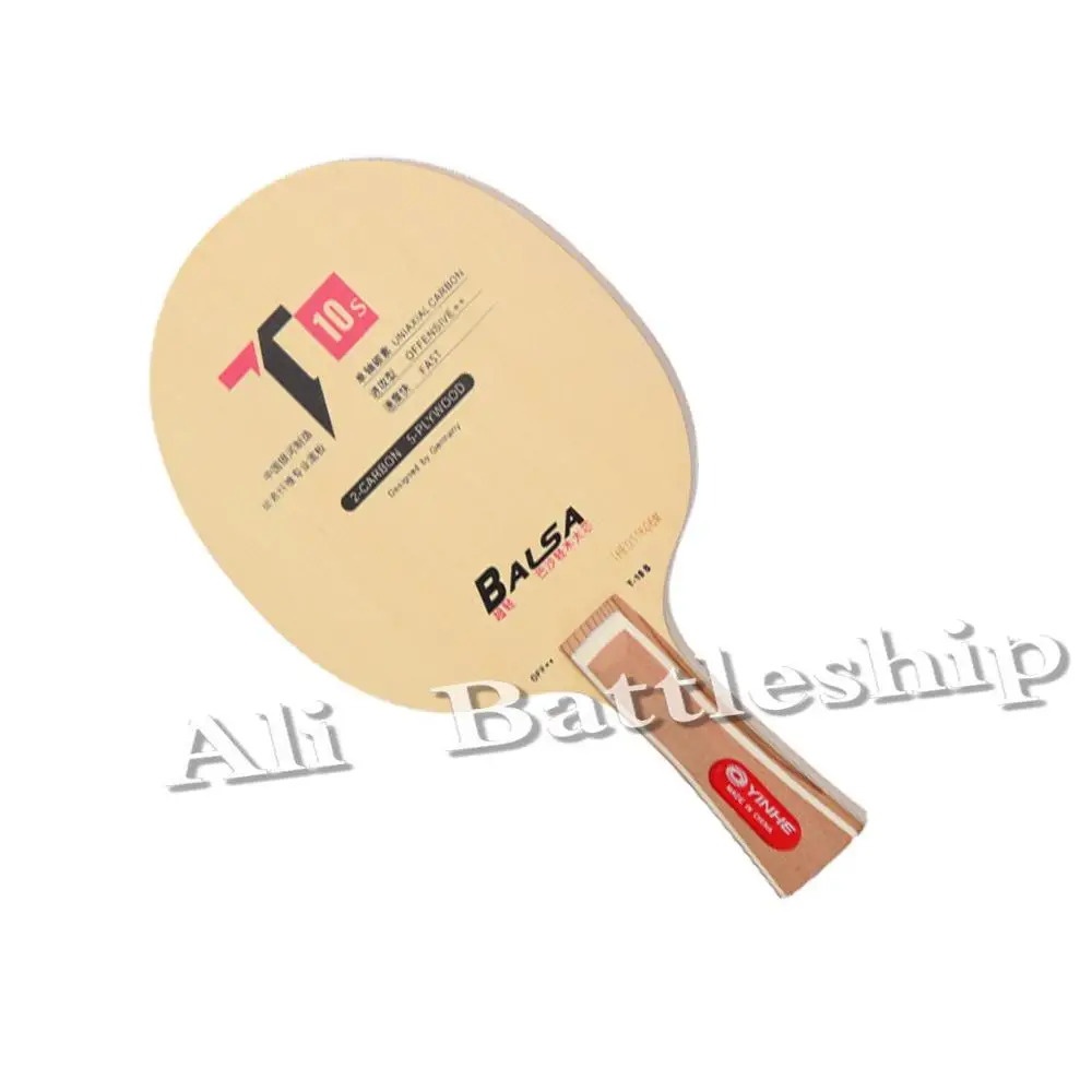 Оригинальный Yinhe Milky Way Galaxy T-10S T10S T 10S лезвие для настольного тенниса pingpong | Спорт и