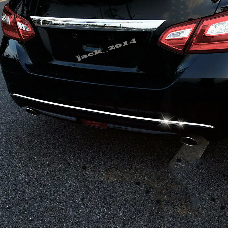Нижняя крышка бампера из нержавеющей стали 3 шт. для Nissan Teana Altima 2016 2017 2018