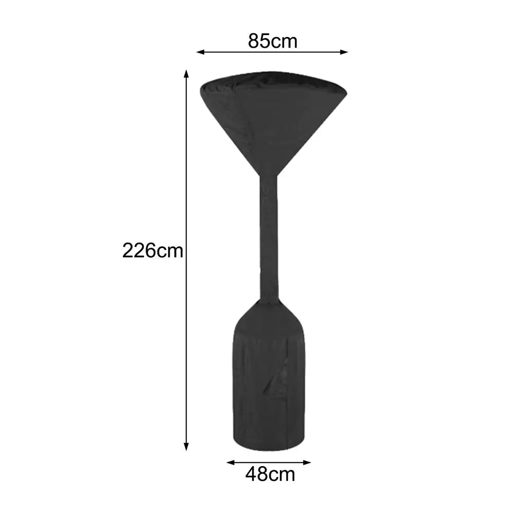 

Outdoor Heater Cover Patio Air Energy Heater Cover Protector Outdoor Garden Upright Patio Heater Cover Waterproof