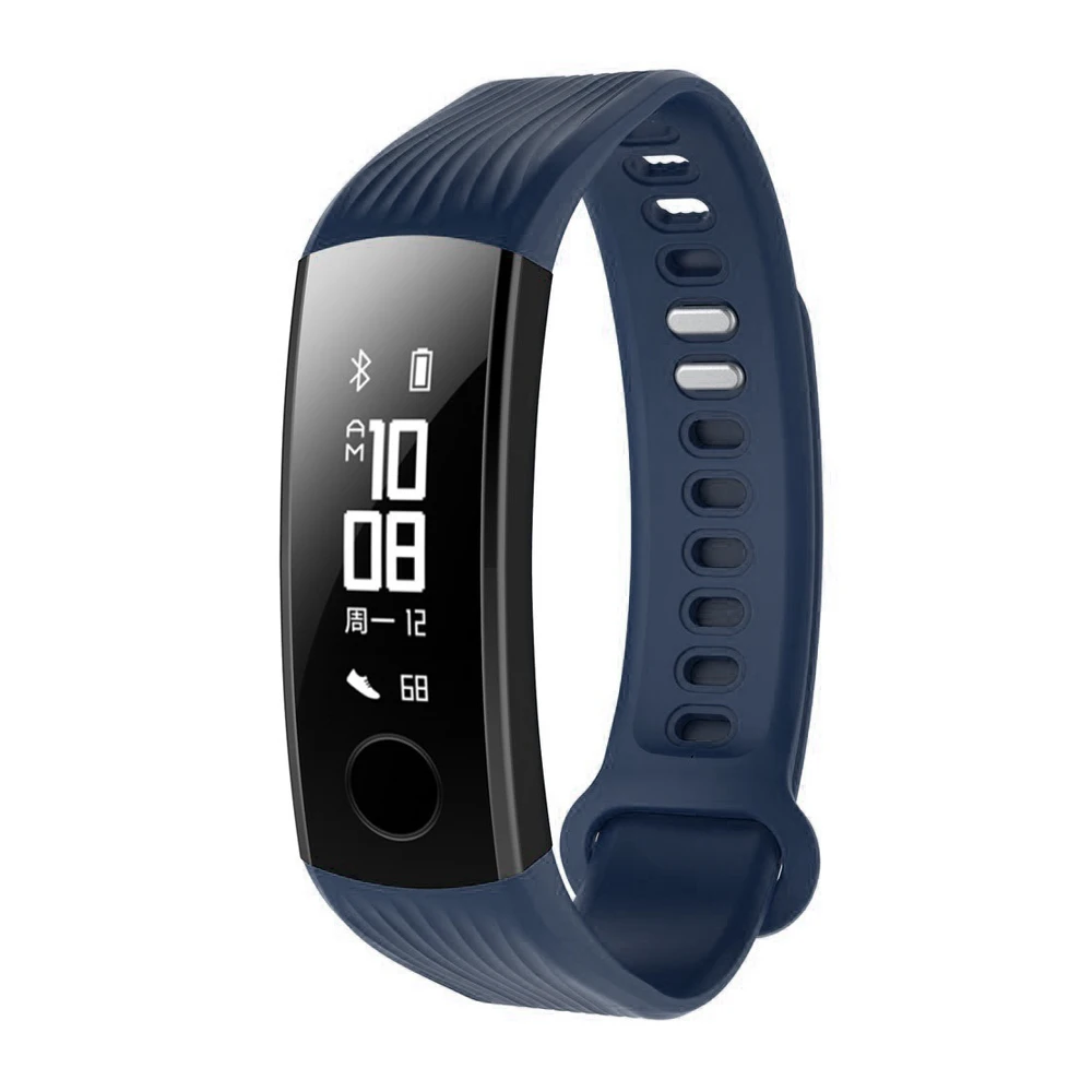 Ремешок для смарт часов Huawei Honor Band 3 Регулируемый мягкий силиконовый спортивный