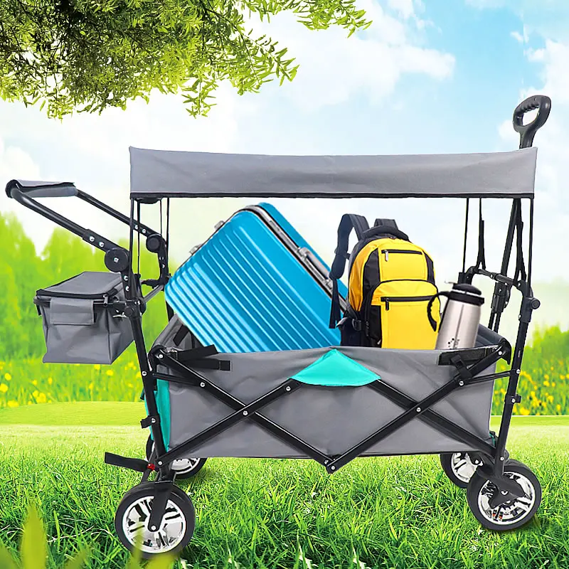 

Сверхмощная Складная УНИВЕРСАЛЬНАЯ ТЕЛЕЖКА с универсальными колесами и регулируемой ручкой