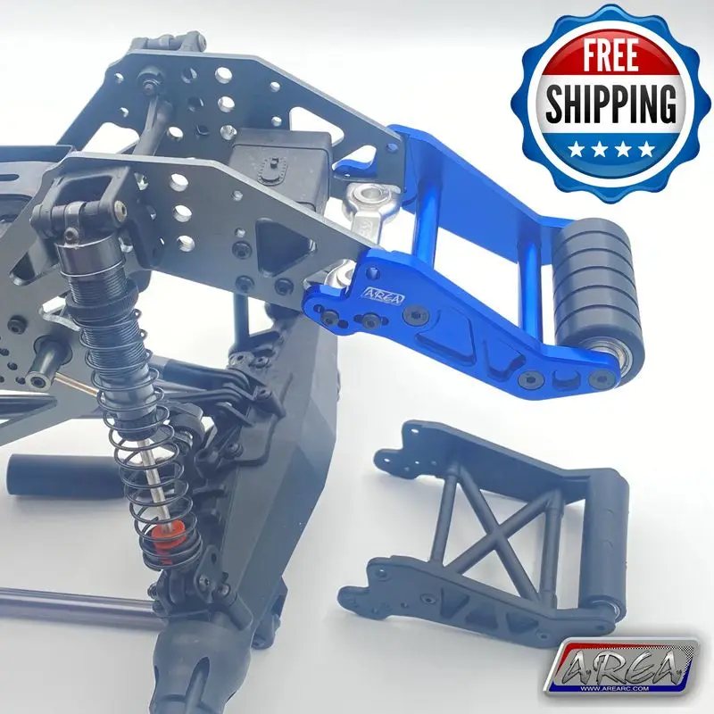 AREA Alloy CNC Wheelie Bar Head Rise FOR LOSI 1/8 LMT Monster Truck RC CAR | Parts & Accs