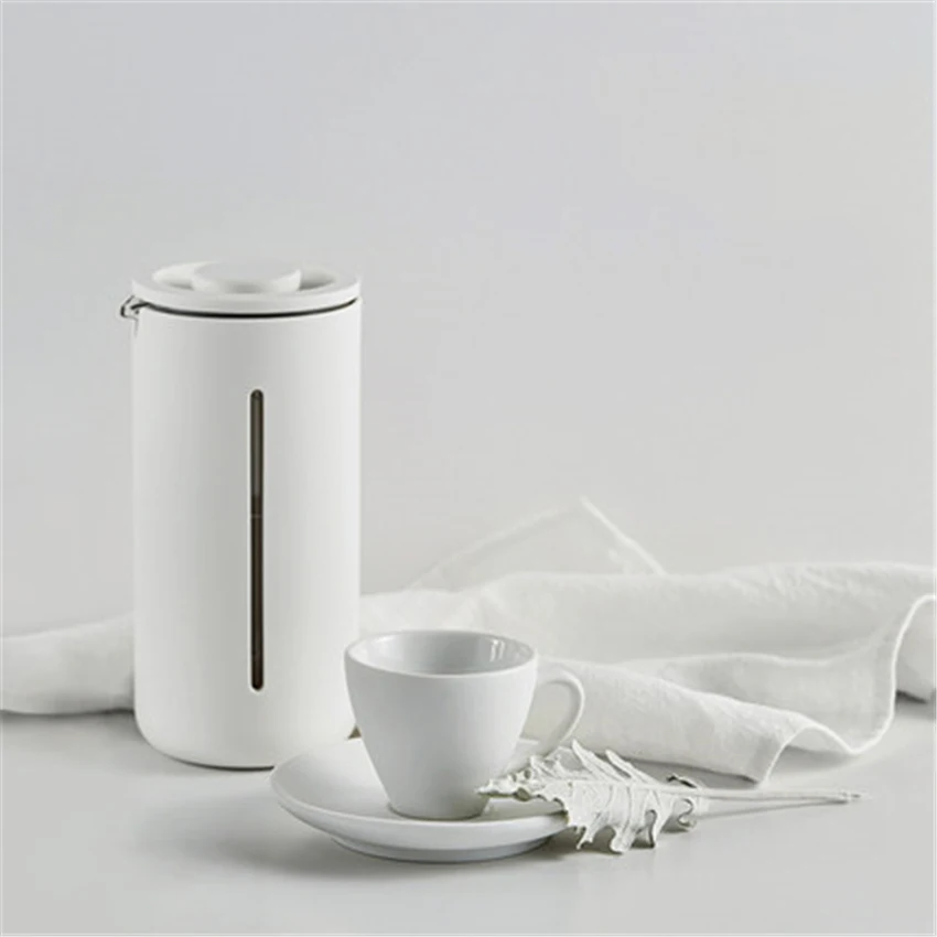 Кофейник с французским прессом чайник для кофе/чая 450 мл стеклянный термос из