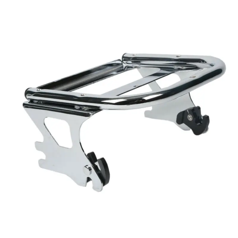 Мотоцикл 2-Up Tour Pack крепление багажная стойка для Harley 1997-2008 Road King FLHT хром/черный