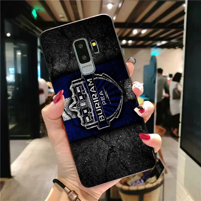 Чехол для телефона Buriram Юнайтед Samsung S6 S7 Edge S8 S9 S10E Note8 Note 9 10 A9 C10 J7 Max DIY чехол черного