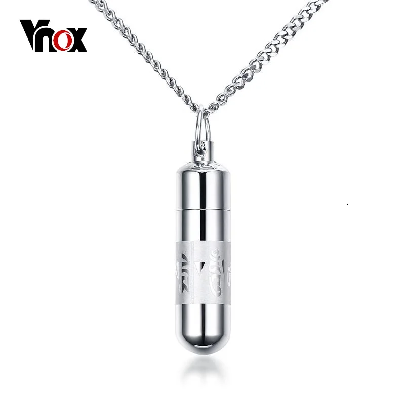 Vnox Открывающийся кулон для Для женщин мужчин шесть слов мантра Matt Тибетский