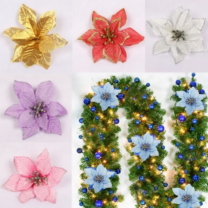 5 шт. искусственный цветок свадьба Вечеринка карнавал клуб шелковые розы голова