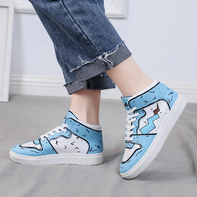 Новинка 2019 года Сезон Зима женские кроссовки на платформе сезон осень высокие