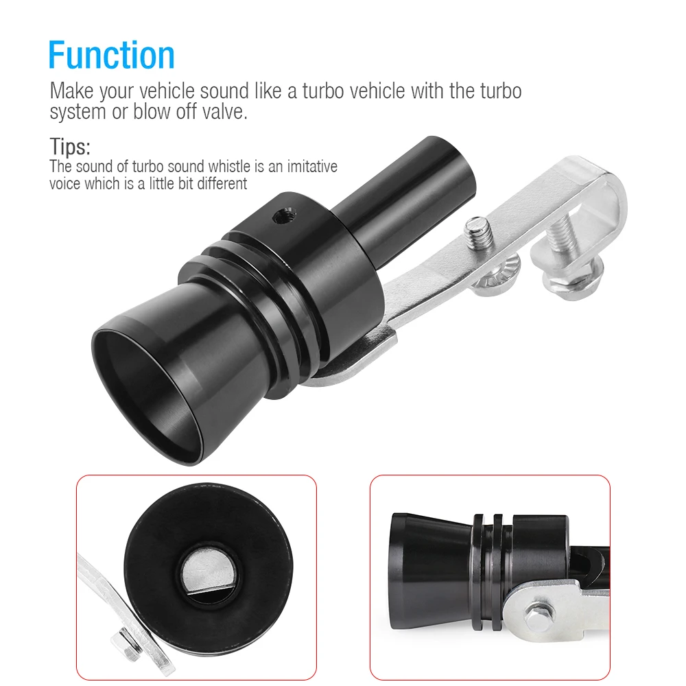 Автомобильный турбонаддув выхлопной трубы негабаритных рев производитель звук