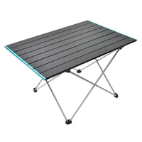 camping table mini portable foldable table for outdoor picnic barbecue tours tableware ultra light folding computer bed desk