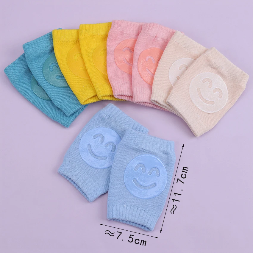 Rodillera Universal para beb&eacute;s, almohadilla para codo de gatear, calentador de piernas y rodillas, Protector de soporte, para las cuatro estaciones, 1 par-1