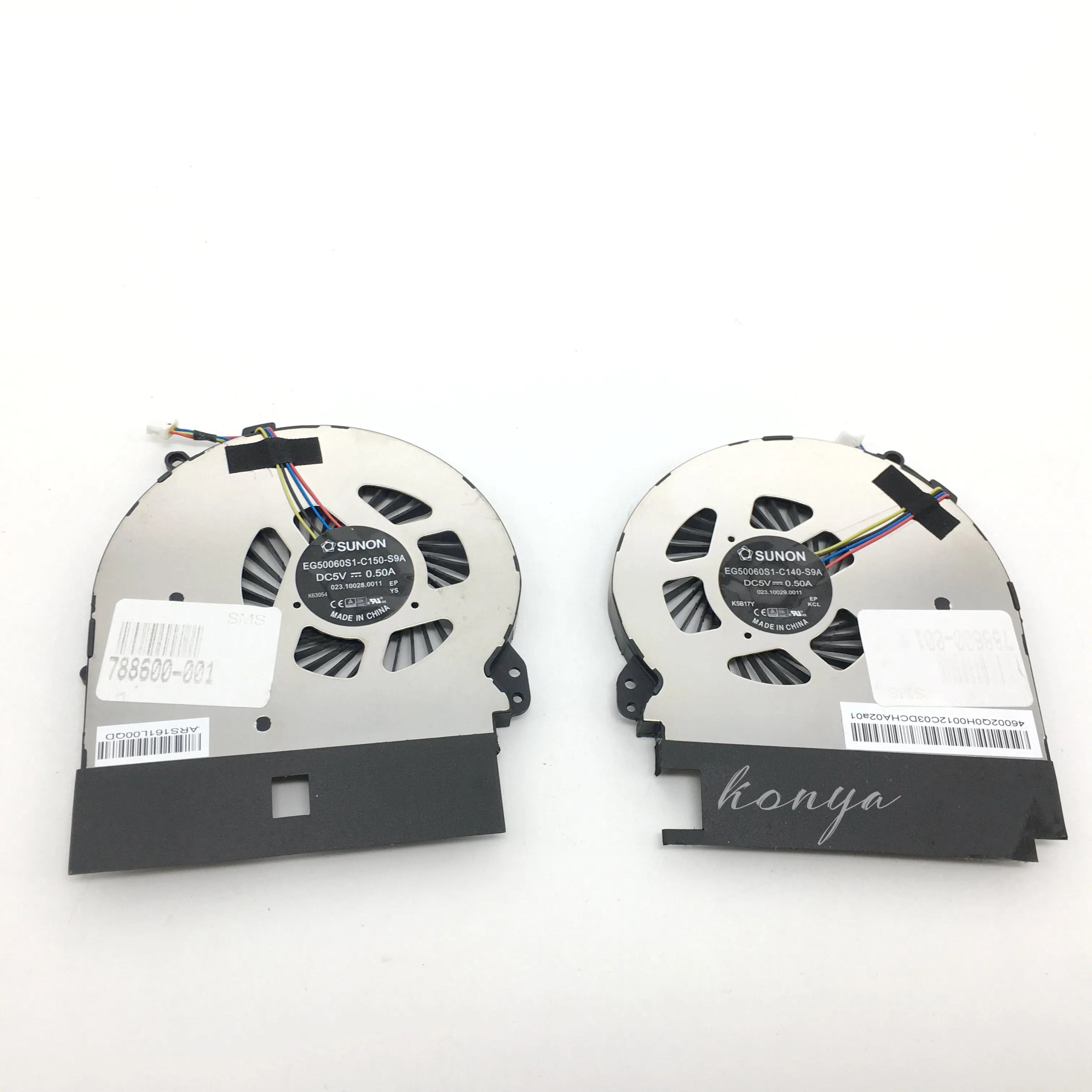 

Новый CPU GPU охлаждающий вентилятор для HP Omen 15-5000 15T-5000 15-5100 5200 TPN-W111 15-5010NR 5016tx EG50060S1-C140-S9A