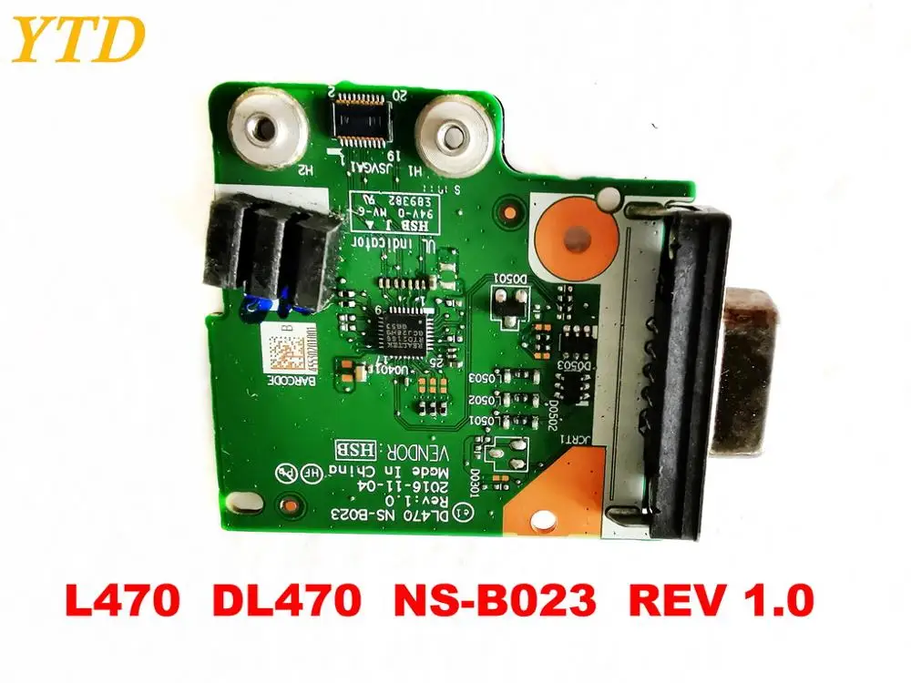 Оригинальный Для Lenovo L470 доска DL470 NS B023 REV 1 0 испытанное хорошее Бесплатная