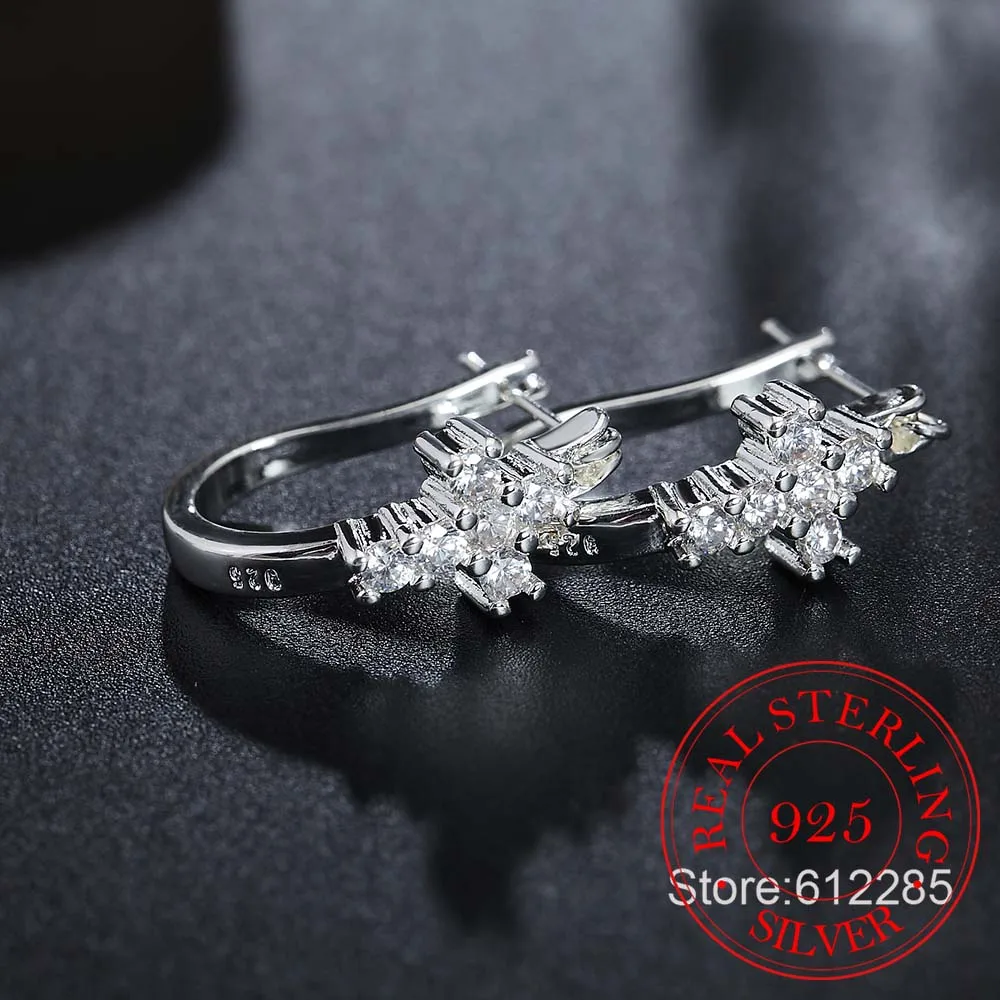 Оптовая продажа серьги из стерлингового серебра 925 пробы аксессуары для