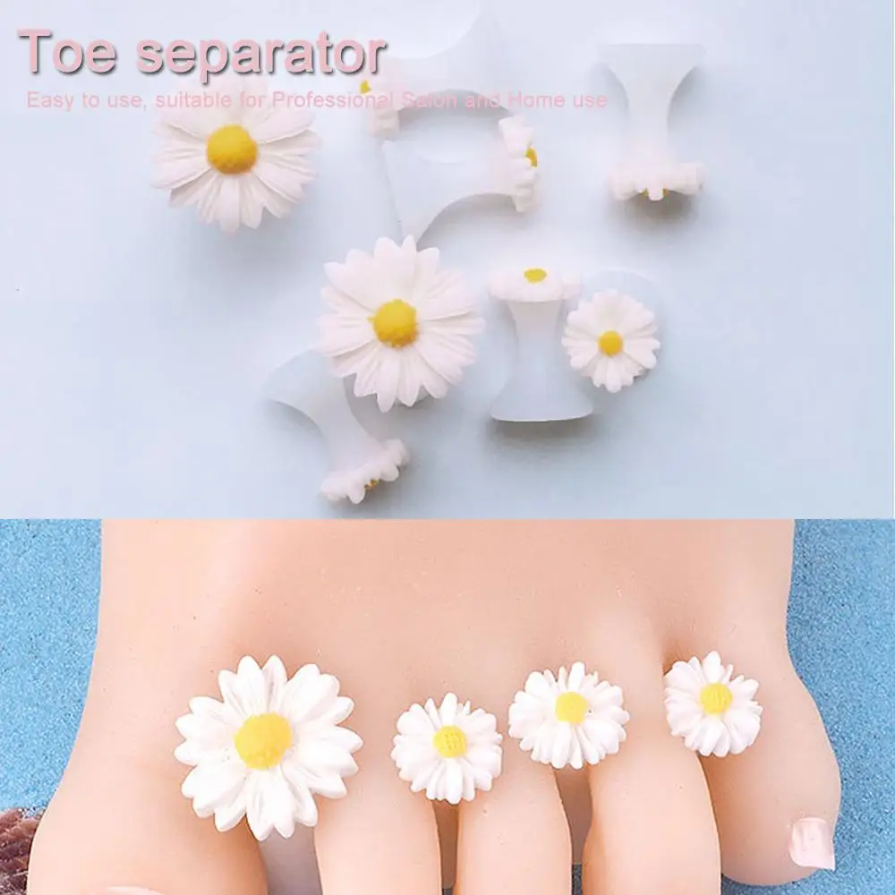 Разделитель для ног из силикагеля 8 шт./компл. защита пальцев маникюра педикюра