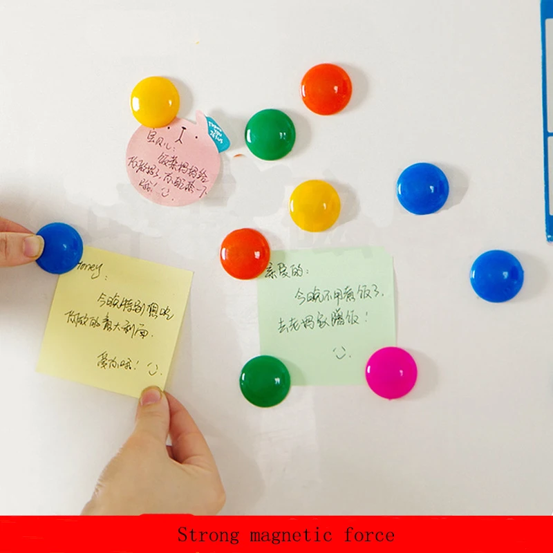 5 шт./лот красочные пластиковые магниты на холодильник наклейка для белой доски