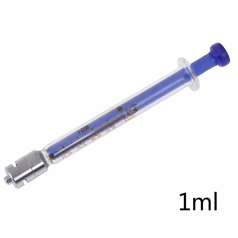 Стеклянный шприц Luer Lock-шприц из боросиликатного стекла с предварительно заполняемым шприцем-1/2/5/10/20/30/50/100 мл с дополнительной емкостью