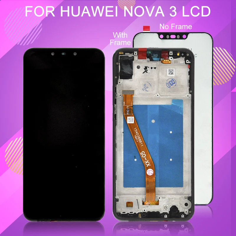 Catteny для Huawei Nova 3 ЖК дисплей сенсорный экран дигитайзер сборка 6 дюйма PAR LX1M/LX1/LX9 TL20