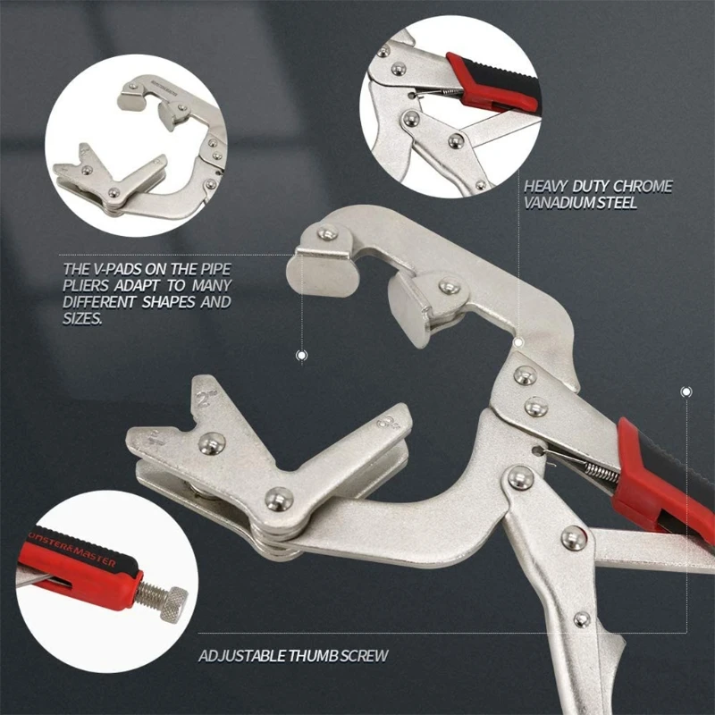 Новинка 2021 Нескользящие тиски плоскогубцы для сварочных труб сварки делают