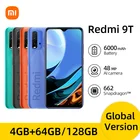 Смартфон Xiaomi Redmi 9T, 4 + 64 ГБ, 662 дюйма, задняя камера 48 МП, 6,53 мАч