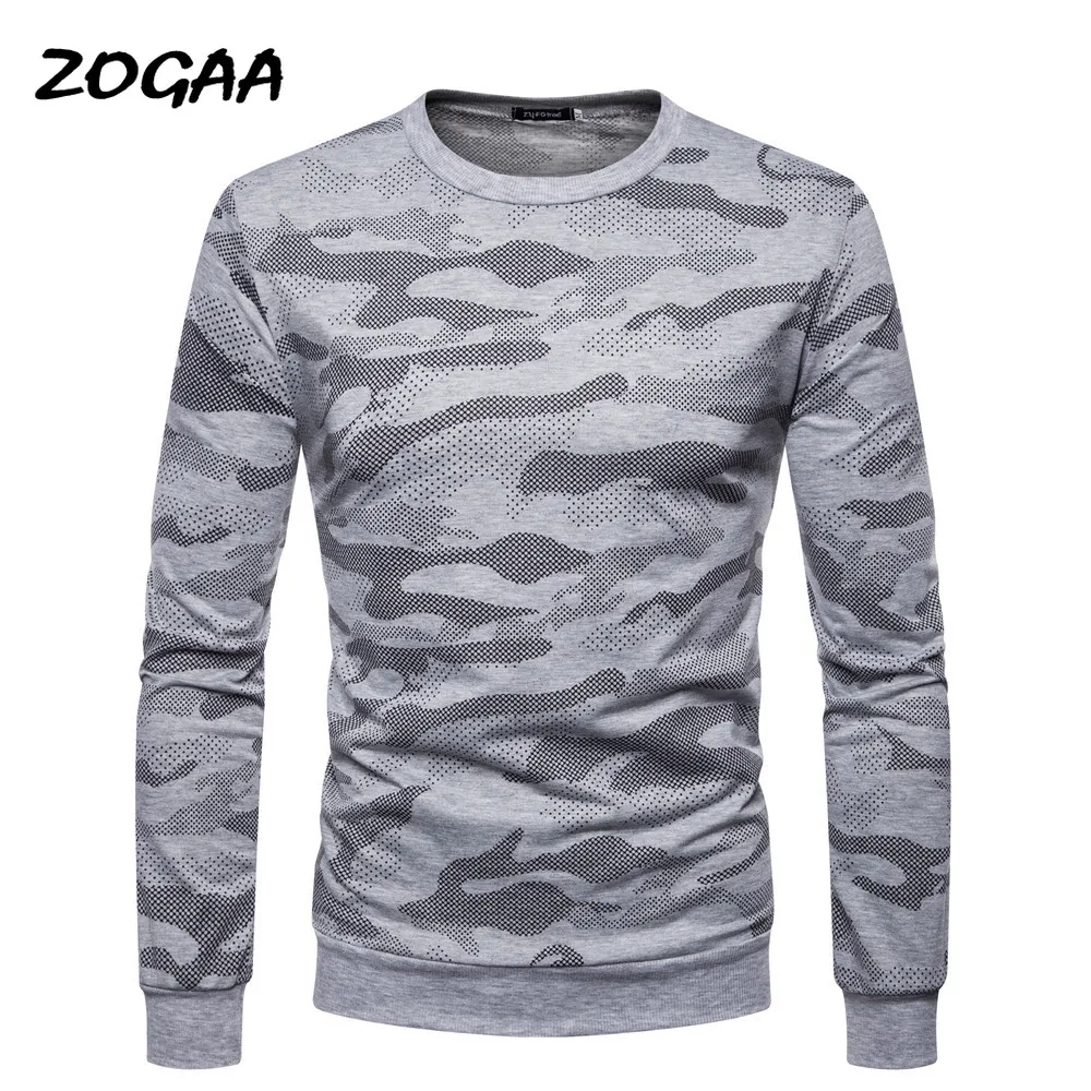 

ZOGAA 2021 New Compression Shirt Men Fitness T Shirt Fitness Camouflage Tshirt Workout Sportswear Long Sleeve T Shirt Men's Tops