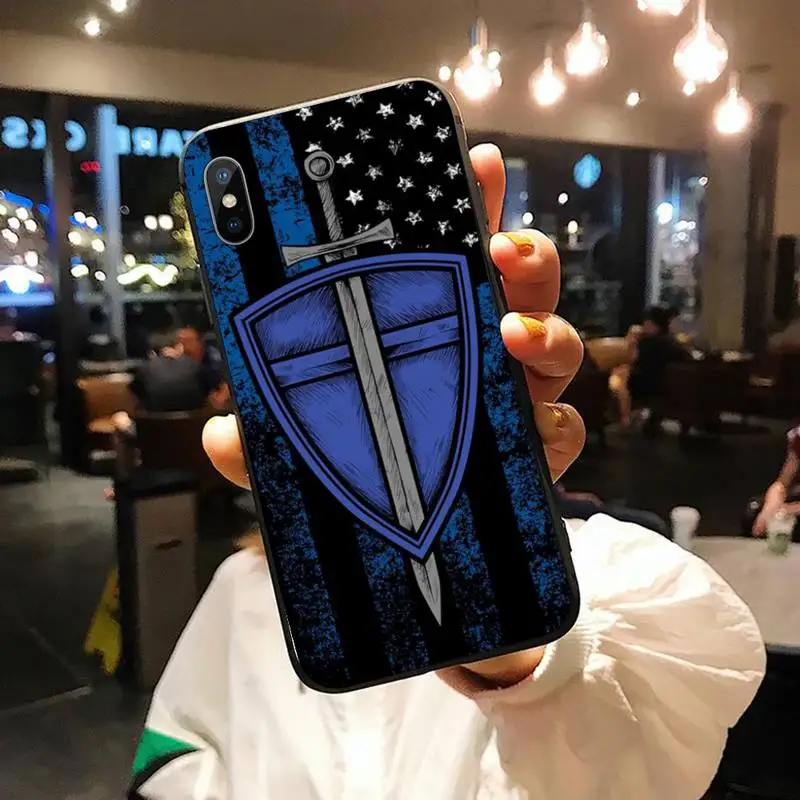 

Police Symbol art Phone Case for iPhone 11 12 pro XS MAX 8 7 6 6S Plus X 5S SE 2020 XR