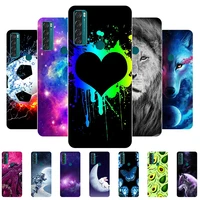 for tcl 20 se case 6 82inch soft silicone tpu phone case for tcl 20 se back cover for tcl 20se funda tcl20 se heart pattern