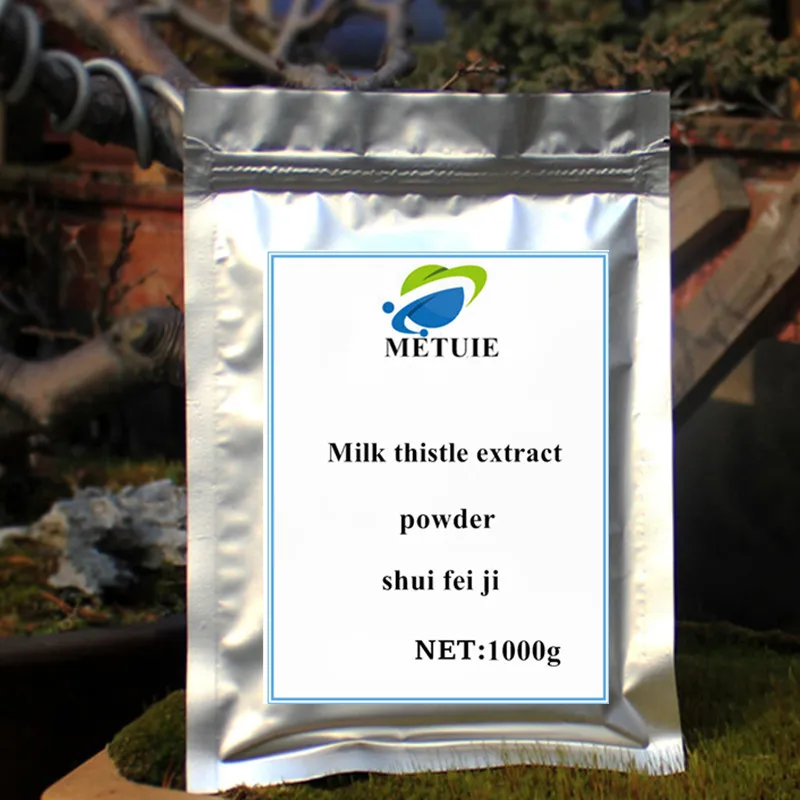 

Hot sale Silymarin Powder 80% of Natural supplements Milk Thistle Extract Was Not Added Shui Fei ji Free shipping