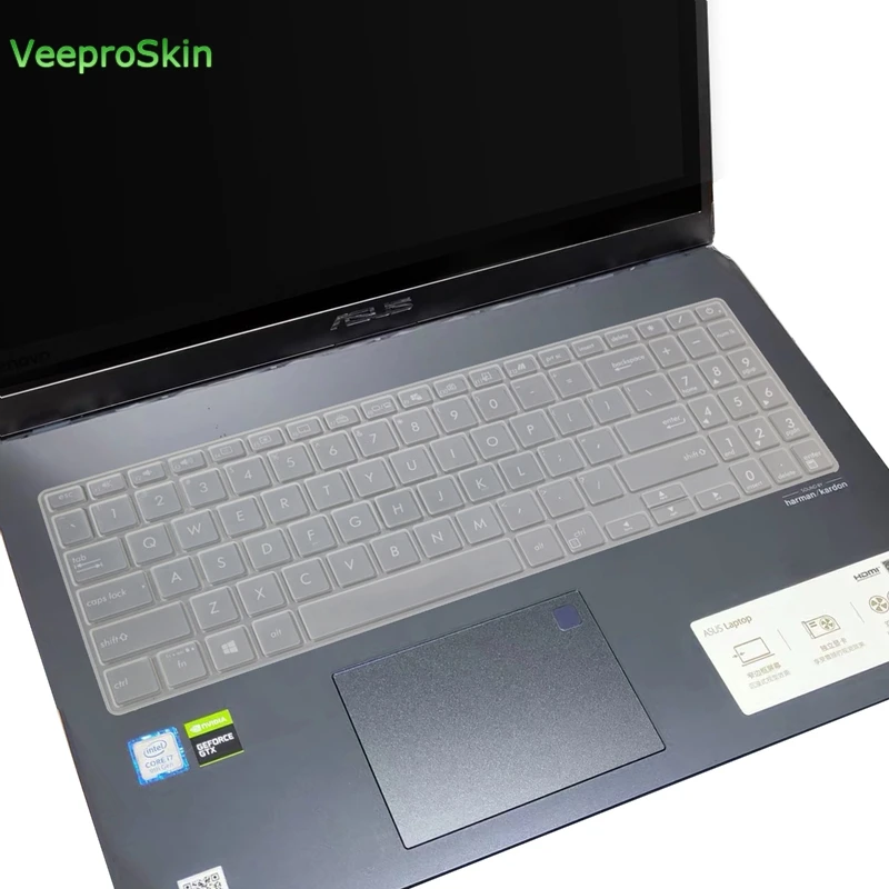 Clear Защитный чехол для клавиатуры ноутбука ASUS VivoBook S15 S531 S531FL S531F S 531 F FL S532 VX60 S532FL S532F - Цвет: Clear