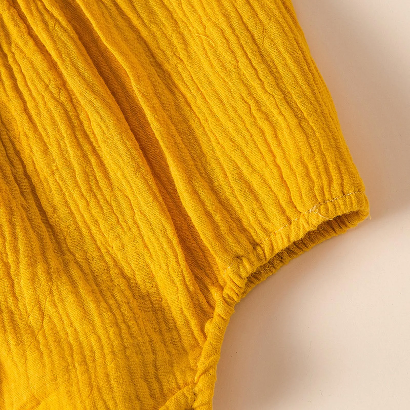 

Summer Baby Clothes Newborn Infant Baby Girls Rainbow Printed Cotton and Linen Bodysuit Romper Outfits 0-24M 5*