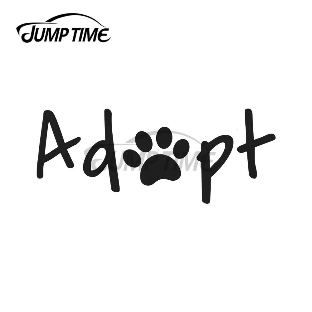 

JumpTime 13 x 4.2cm For Adopt Personality Vinyl Car Sticker Air Conditioner Motorcycle Waterproof VAN Decoration Decal Car Wrap
