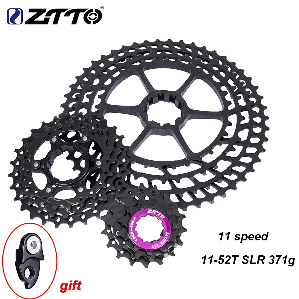 ZTTO MTB 11s 11-52T SLR кассета 11 скоростей Сверхлегкий широкоугольный велосипед с ЧПУ k7 Запчасти для горного велосипеда свободного хода для X 1 9000