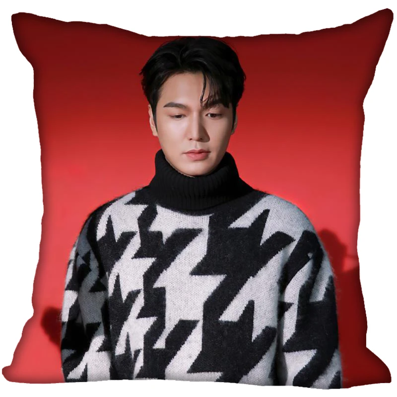 Новое поступление Lee Min ho наволочка для спальни для дома или офиса, декоративные наволочки квадратная Подушка на молнии Наволочки мягкие атласные не выцветают - Цвет: 24