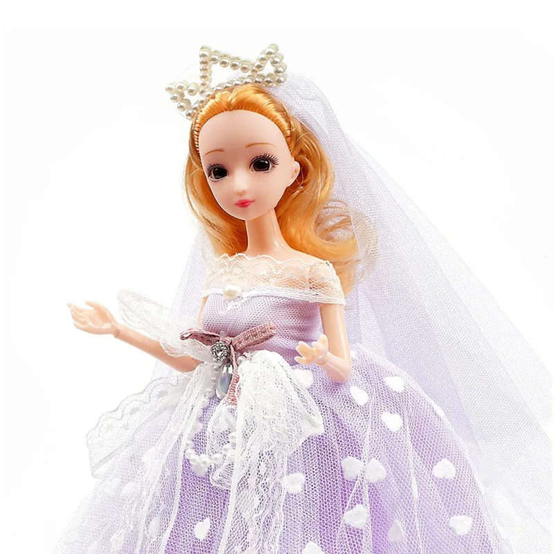 Кукла 40 см креативная Свадебная подарочная коробка принцессы набор игрушек для