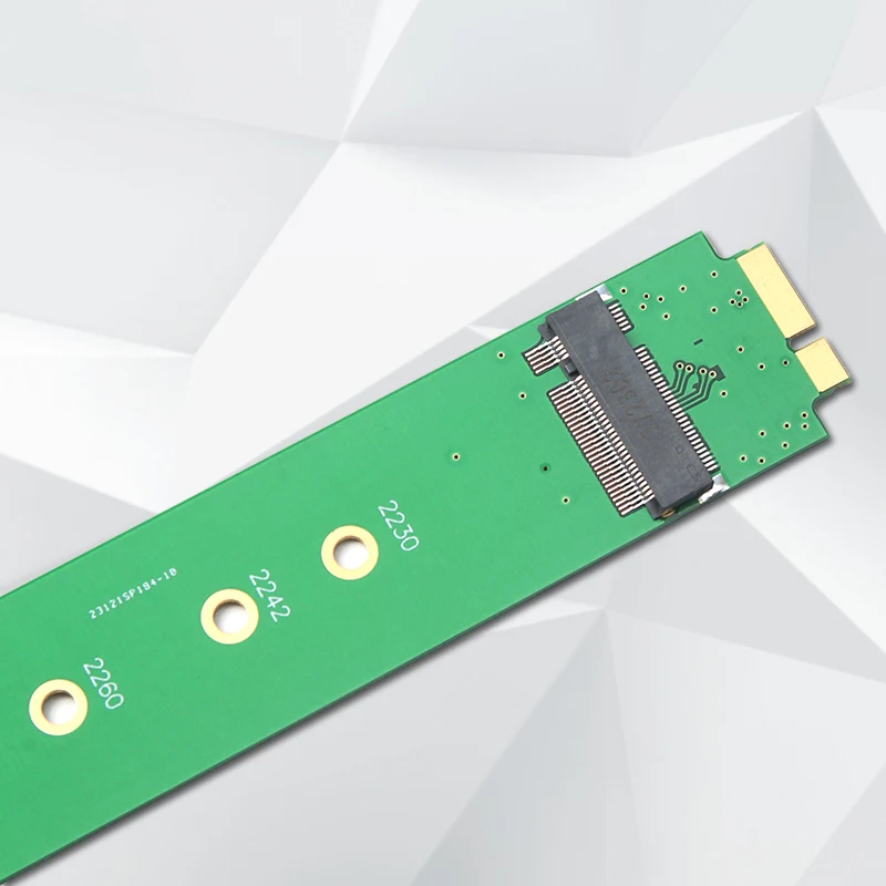 M.2 NGFF SSD к A1369 A1370 адаптер для 2010 2011 MacBook Air M2 SSD конвертер карта Suppor 2230 2242 2260 2280 твердотельный накопитель