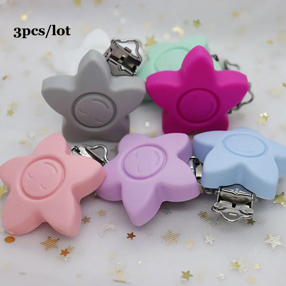 

3 шт., держатель для соски-пустышки с подсолнухом