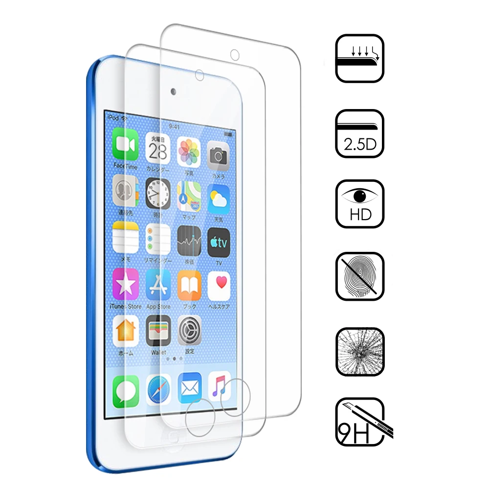 4 шт. ультратонкое Защитное стекло для Apple iPod Touch 5/6/7|Защитные стёкла и плёнки