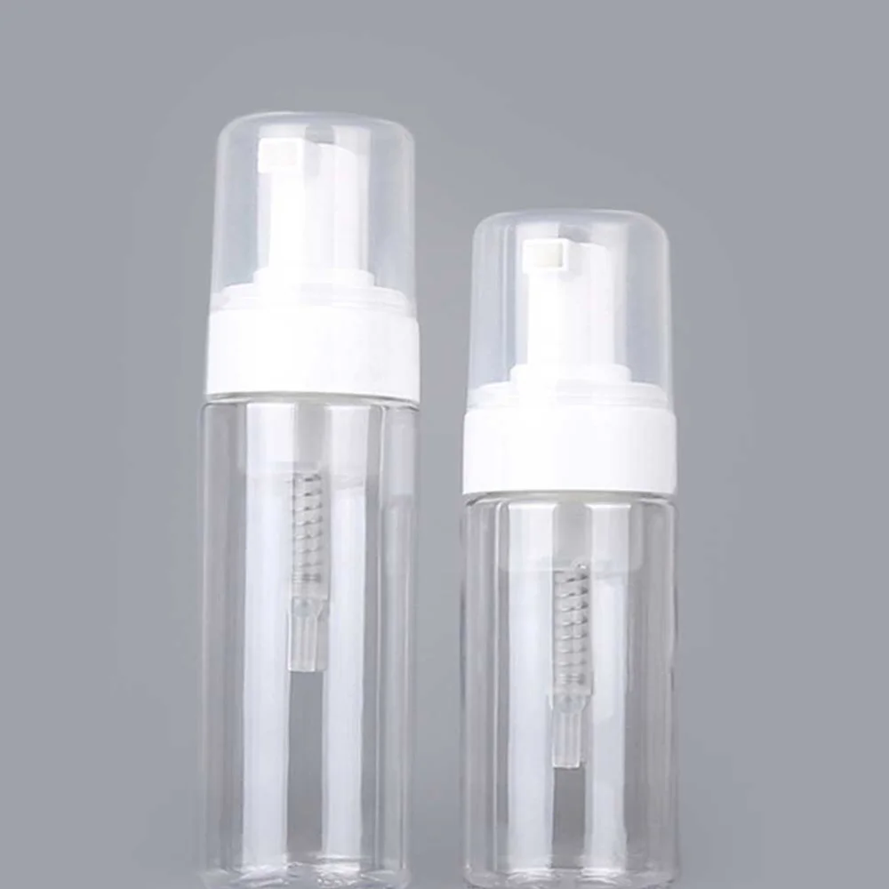 

10pcs Portable Sparkling Bottles Makeup Pump Bottle Empty Bottles Transparent Subpackaging Bottle for Daily Use (100ml)