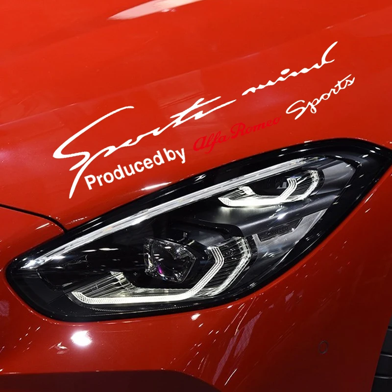 Новая Светоотражающая лампа для автомобилей спортивные наклейки Alfa Romeo 147 156 166 159